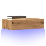 Vidaxl meuble tv avec éclairages led chêne artisanal 60x35x155 cm banc tv meuble hifi centre de divertissement ... Vidaxl meuble tv avec éclairages led chêne artisanal 60x35x155 cm banc tv meuble hifi centre de divertissement ...