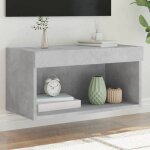 Vidaxl meuble tv avec lumières led armoire de télévision murale avec rangement meuble télé suspendu salon ... Vidaxl meuble tv avec lumières led armoire de télévision murale avec rangement meuble télé suspendu salon ...