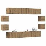 Vidaxl meubles tv muraux 8 pcs chêne artisanal bois dingénierie banc tv meuble hifi centre de divertissement ... Vidaxl meubles tv muraux 8 pcs chêne artisanal bois dingénierie banc tv meuble hifi centre de divertissement ...
