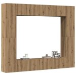 Vidaxl meubles tv muraux 8 pcs chêne artisanal bois dingénierie banc tv meuble hifi centre de divertissement ... Vidaxl meubles tv muraux 8 pcs chêne artisanal bois dingénierie banc tv meuble hifi centre de divertissement ...
