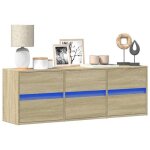 Vidaxl meuble tv mural avec lumières led chêne sonoma 130x31x35 cm meuble tv suspendu au mur unité tv ... Vidaxl meuble tv mural avec lumières led chêne sonoma 130x31x35 cm meuble tv suspendu au mur unité tv ...