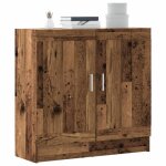 Vidaxl meuble vieux bois 825x305x80 cm bois ding�nierie biblioth�que armoire de rangement support de ...