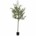 Vidaxl olivier artificiel 700 feuilles 180 cm vert plante artificielle fausse plante faux arbre faux ...