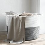 Vidaxl panier  linge corbeille  linge avec poignes coffre  linge avec rangement organisateur de salle ...