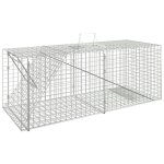 Vidaxl pige  animaux 645x25x265 cm fer galvanis pige  souris sans cruaut pige  rats attrape  ...
