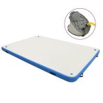 Vidaxl pont flottant gonflable pont de natation flotteur plateforme deau flottante piscine plage extrieur ...