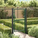 Vidaxl portail de cl�ture porte de cl�ture portillon de jardin porte de jardin portillon de patio porte ...