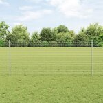 Vidaxl poteaux 22 pcs u - channel 100 cm acier galvanis� 42006297