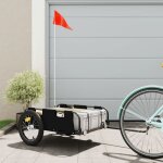 Vidaxl remorque de vélo noir tissu oxford et fer chariot de vélo chariot de vélo remorque de vélo pour ... Vidaxl remorque de vélo noir tissu oxford et fer chariot de vélo chariot de vélo remorque de vélo pour ...