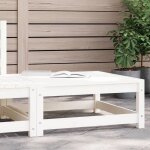 Vidaxl repose - pied de jardin table basse tabouret meuble de terrasse patio arri�re - cour ext�rieur ...