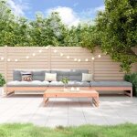 Vidaxl salon de jardin 4 pcs banc avec dossier ensemble de meubles avec table basse patio terrasse rustique ... Vidaxl salon de jardin 4 pcs banc avec dossier ensemble de meubles avec table basse patio terrasse rustique ...