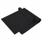 Vidaxl serviettes de sport 2 pcs 70 x 140 cm noir - polyester / polyamide s�chage rapide