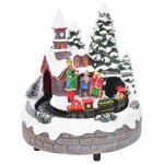 Vidaxl set de village de noël multicolore avec ornement de train décor de saison pour le salon design ... Vidaxl set de village de noël multicolore avec ornement de train décor de saison pour le salon design ...