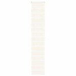 Vidaxl store z�bre beige marbr� largeur du tissu 359 cm polyester store � enrouleur z�br� store z�br� ...