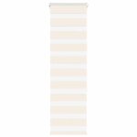 Vidaxl store z�bre beige marbr� largeur du tissu 409 cm polyester store � enrouleur z�br� store z�br� ...