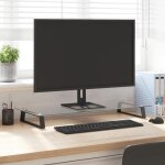 Vidaxl support de moniteur support dordinateur avec rangement rhausseur d?cran pour ordinateur bureau ...