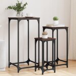 Vidaxl tables d?appoint gigognes 3 pcs tables basses bouts de canapé meubles de salon salle de séjour ... Vidaxl tables d?appoint gigognes 3 pcs tables basses bouts de canapé meubles de salon salle de séjour ...
