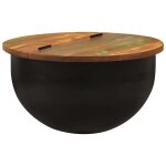Vidaxl table basse table dappoint avec rangement bout de canapé meuble salle de séjour salon industriel ... Vidaxl table basse table dappoint avec rangement bout de canapé meuble salle de séjour salon industriel ...