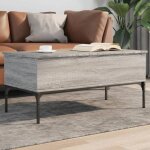 Vidaxl table basse bout de canap� avec pieds r�glables table dappoint salon salle de s�jour int�rieur ...