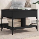 Vidaxl table basse bout de canap� avec pieds r�glables table dappoint avec rangement salon int�rieur ...