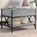 Vidaxl table basse bout de canap� avec pieds r�glables table dappoint avec rangement salon int�rieur ...