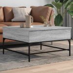 Vidaxl table basse bout de canap� avec pieds r�glables table dappoint salon salle de s�jour int�rieur ...