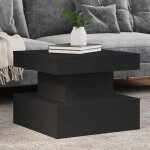 Vidaxl table basse avec lumires led table dappoint bout de canap meuble de salon salle de sjour moderne ...