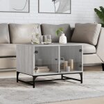 Vidaxl table basse avec portes en verre bout de canapé avec rangement table dappoint salon salle de séjour ... Vidaxl table basse avec portes en verre bout de canapé avec rangement table dappoint salon salle de séjour ...