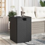 Vidaxl table de couverture de bouteille de propanetable dappoint avec rangement meuble de jardin terrasse ...