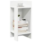 Vidaxl table dappoint avec �tag�re blanc 255x27x60 cm table dextr�mit� table dappoint de canap� table ...