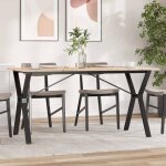 Vidaxl table à manger cadre en y table à dîner table de repas cuisine restaurant intérieur 140x80x75 ... Vidaxl table à manger cadre en y table à dîner table de repas cuisine restaurant intérieur 140x80x75 ...