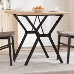 Vidaxl table à manger cadre en y table à dîner table de repas cuisine restaurant intérieur 80x80x755cm ... Vidaxl table à manger cadre en y table à dîner table de repas cuisine restaurant intérieur 80x80x755cm ...