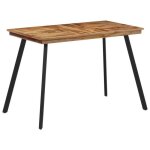 Vidaxl table � manger table � d�nere table de repas meuble de restaurant cuisine maison int�rieur industriel ...