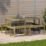 Vidaxl table de pique - nique table à manger rectangulaire meuble de camping jardin terrasse patio extérieur ... Vidaxl table de pique - nique table à manger rectangulaire meuble de camping jardin terrasse patio extérieur ...