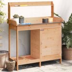 Vidaxl table de rempotage avec armoire table de plantation avec rangement banc de rempotage table à plantes ... Vidaxl table de rempotage avec armoire table de plantation avec rangement banc de rempotage table à plantes ...