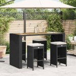 Vidaxl tabourets de bar de jardin et coussins lot de 4 résine tressée tabouret tabouret de bar extérieur ... Vidaxl tabourets de bar de jardin et coussins lot de 4 résine tressée tabouret tabouret de bar extérieur ...