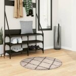 Vidaxl tapis shaggy � poils longs moquette de sol tapis de zone carpette de salon salle de s�jour chambre ...