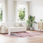 Vidaxl tapis shaggy � poils longs rose poudr� 300x200 cm polyester tapis tapis de chambre tapis moderne ...