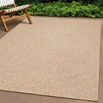 Vidaxl tapis zizur 240x240 cm aspect de jute int�rieur et ext�rieur tapis dext�rieur tapis de sol tapis ...