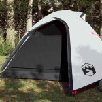 Vidaxl tente de camping 3 personnes tente dombrage avec sac auvent portable avec parois latrales pour ...
