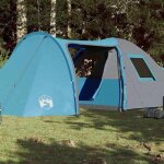 Tente de camping - vidaxl - 94354 - 6 personnes - impermable - bleu