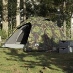 Vidaxl tente de camping  dme 3 personnes camouflage impermable tente abri de camping abri de jardin ...