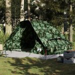 Vidaxl tente de camping à dôme 4 personnes camouflage imperméable 4009644 Vidaxl tente de camping à dôme 4 personnes camouflage imperméable 4009644