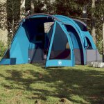 Vidaxl tente de camping tunnel 4 personnes bleu imperméable tente abri de camping abri de jardin tente ... Vidaxl tente de camping tunnel 4 personnes bleu imperméable tente abri de camping abri de jardin tente ...