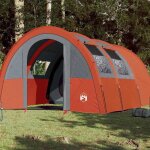 Vidaxl tente de camping tunnel 4 personnes tente dombrage avec sac de transport auvent de camping abri ...