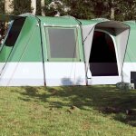 Vidaxl tente de camping tunnel 4 personnes vert impermable tente abri de camping abri de jardin tente ...