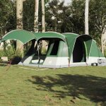 Vidaxl tente de camping tunnel 5 personnes vert impermable 4009425