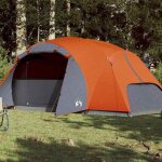 Vidaxl tente familiale crossvent 8 personnes tente dombrage avec sac de transport auvent de camping abri ...