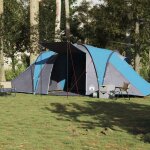 Vidaxl tente familiale à dôme 6 personnes bleu imperméable tente abri de camping abri de jardin tente ... Vidaxl tente familiale à dôme 6 personnes bleu imperméable tente abri de camping abri de jardin tente ...
