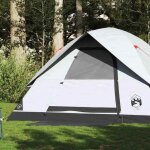 Vidaxl tente familiale  dme 6 personnes tissu occultant impermable tente abri de camping abri de jardin ...